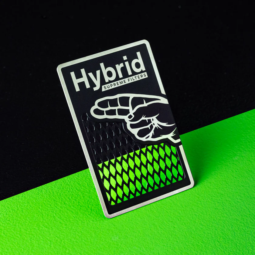 Hybrid Grinder Card Black