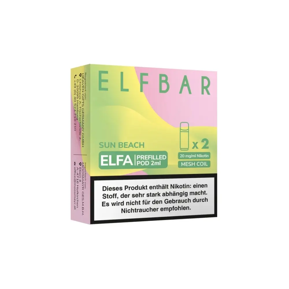 Elfbar Elfa Pods Sun Beach