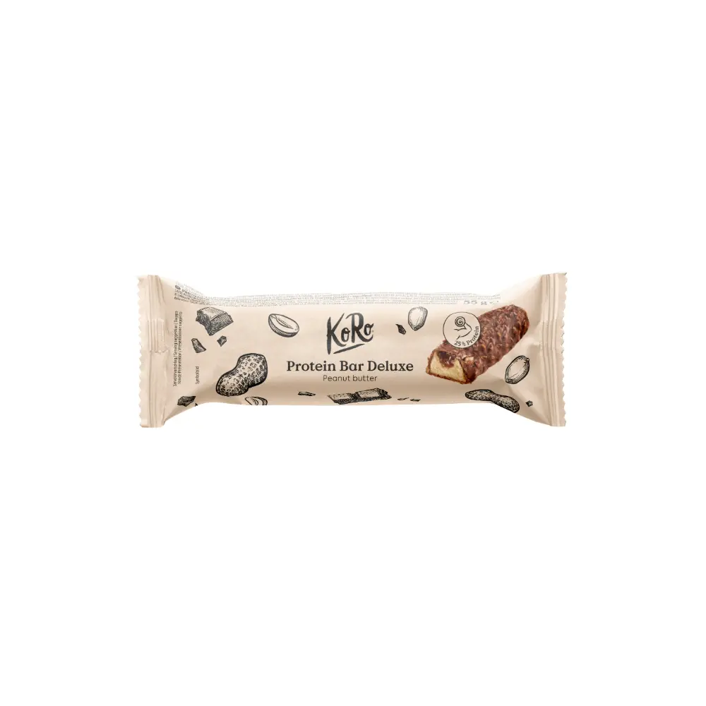 KoRo - Protein Bar Deluxe Peanut Butter