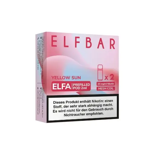 [1052] Elfbar Elfa Pods Yellow Sun
