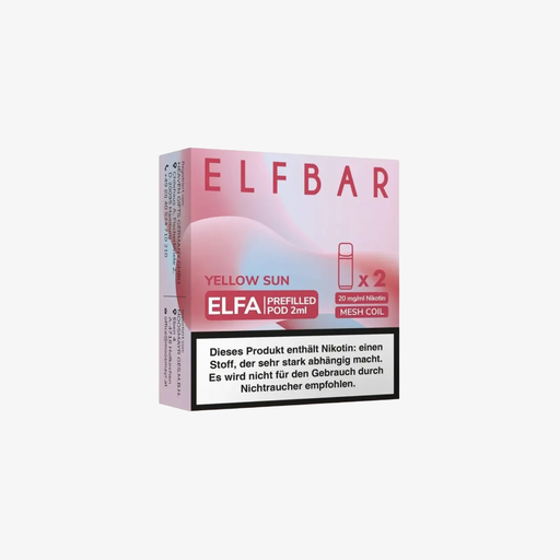 [1052] Elfbar Elfa Pods Yellow Sun